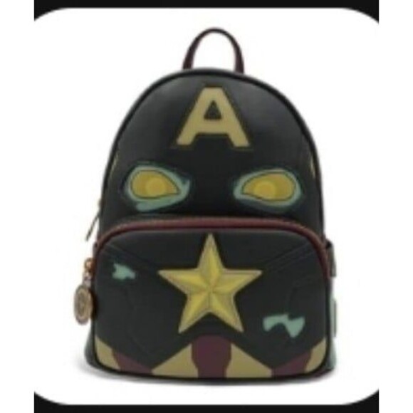 Loungefly captain America Zombie glow in the dark - Picture 6 of 6